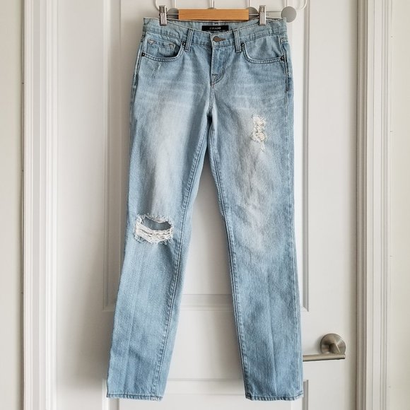 J Brand Aidan Distressed Boyfriend Jeans - Picture 2 of 10